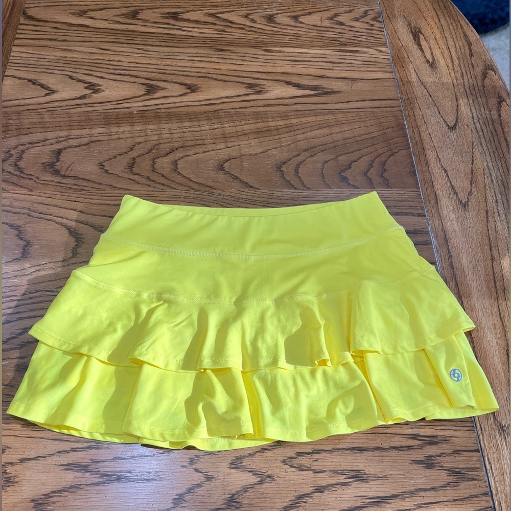 Yellow Lija Tennis Skort